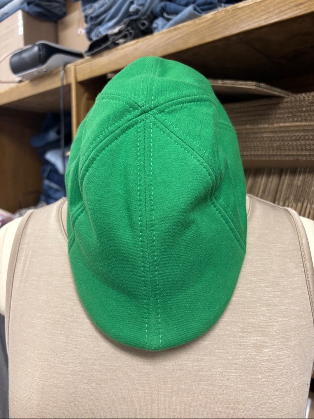 Men's Green Knit Cap Boston Scally